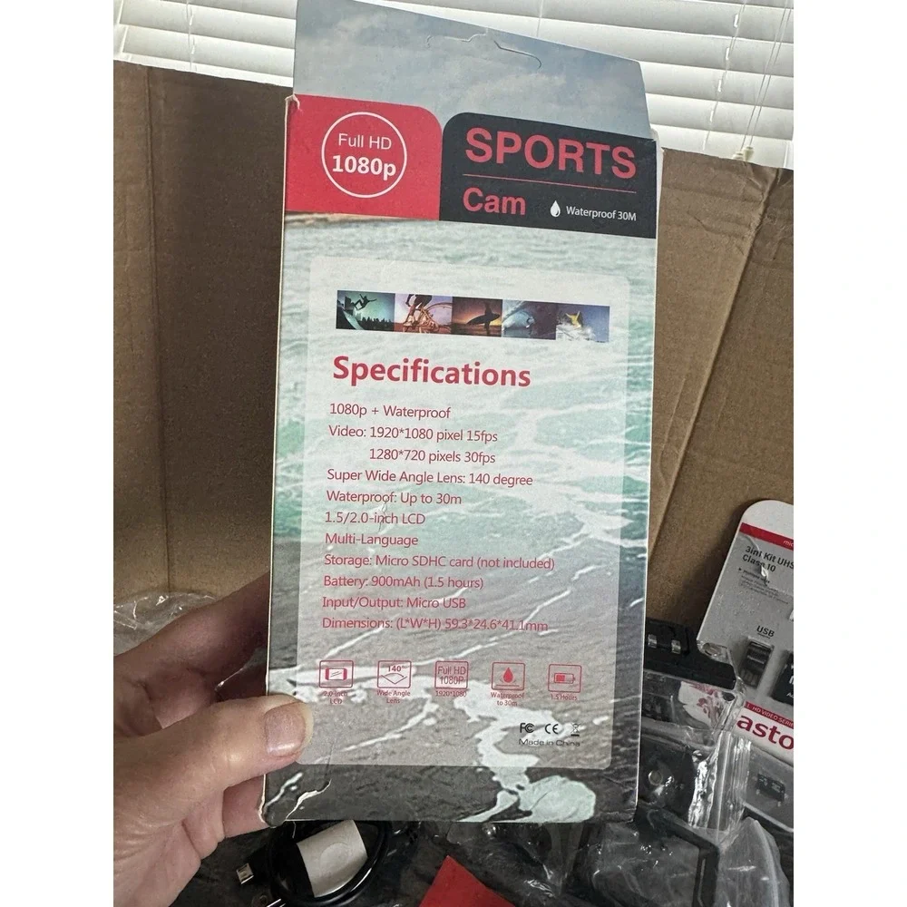Sports Cam Video Camera 2.0